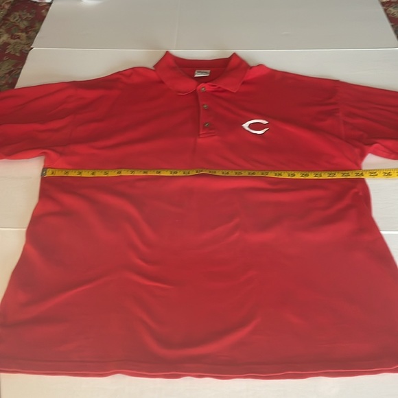 Cincinnati Reds baseball short sleeve collared shirt by True Fan Men’s size XL - Picture 6 of 9